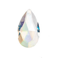 Crystal Lane Faceted Teardrop Pendant Crystal AB - Factory Seconds