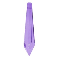 Crystal Icicle Drop - Light Purple x 80mm