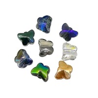 Butterfly Beads - Shimmering Crystal 8mm x 20