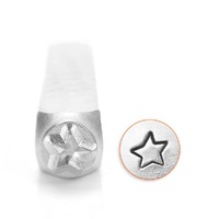 Impressart Metal Design Stamp - Fun Star 6mm