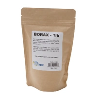 Borax Flux - 1lb Resealable Pouch for Metalwork and Casting